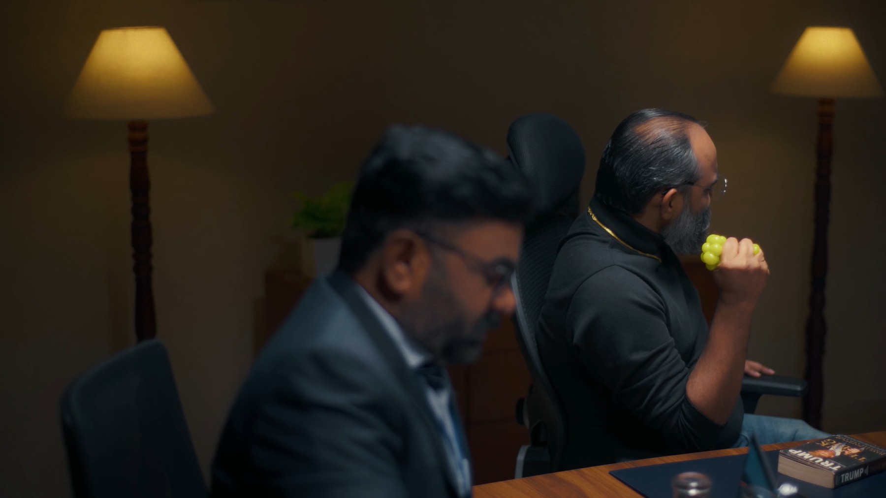 Two colleagues at the boardroom table, FITREATcouple campaign