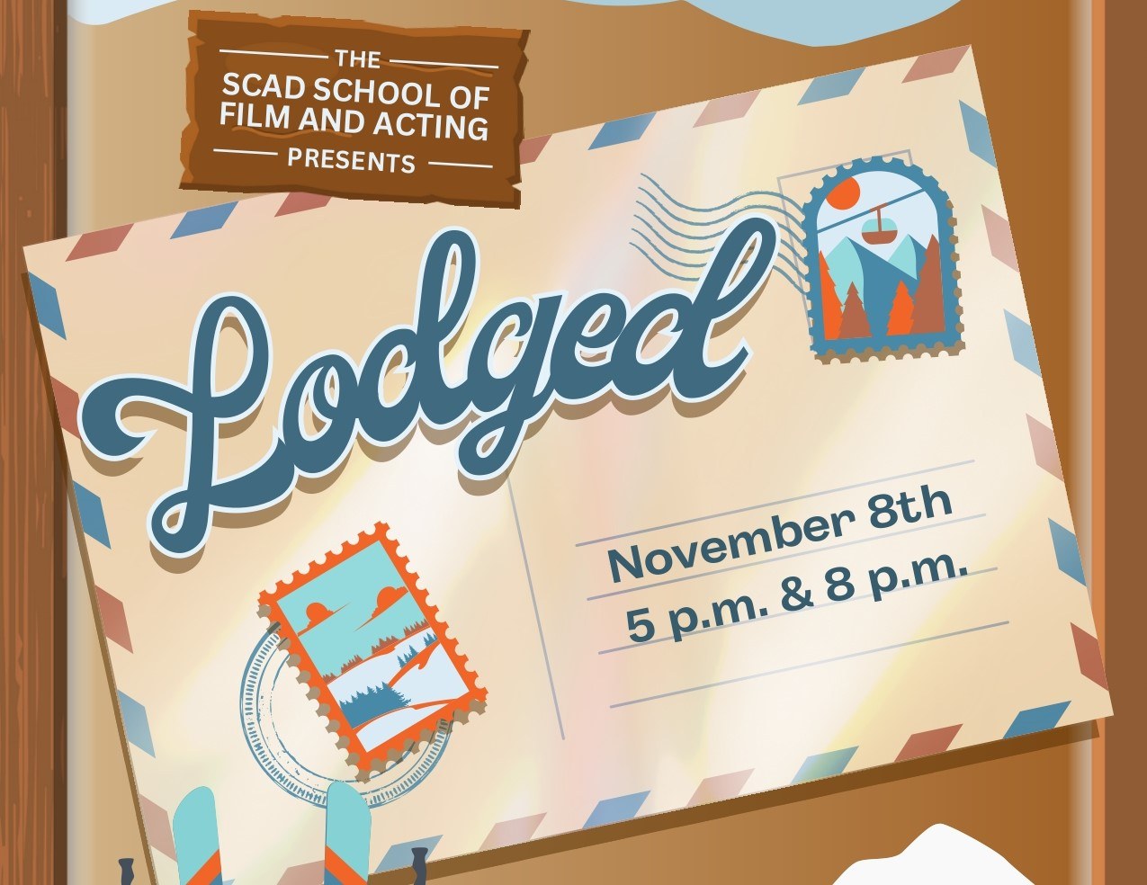 Lodged official poster