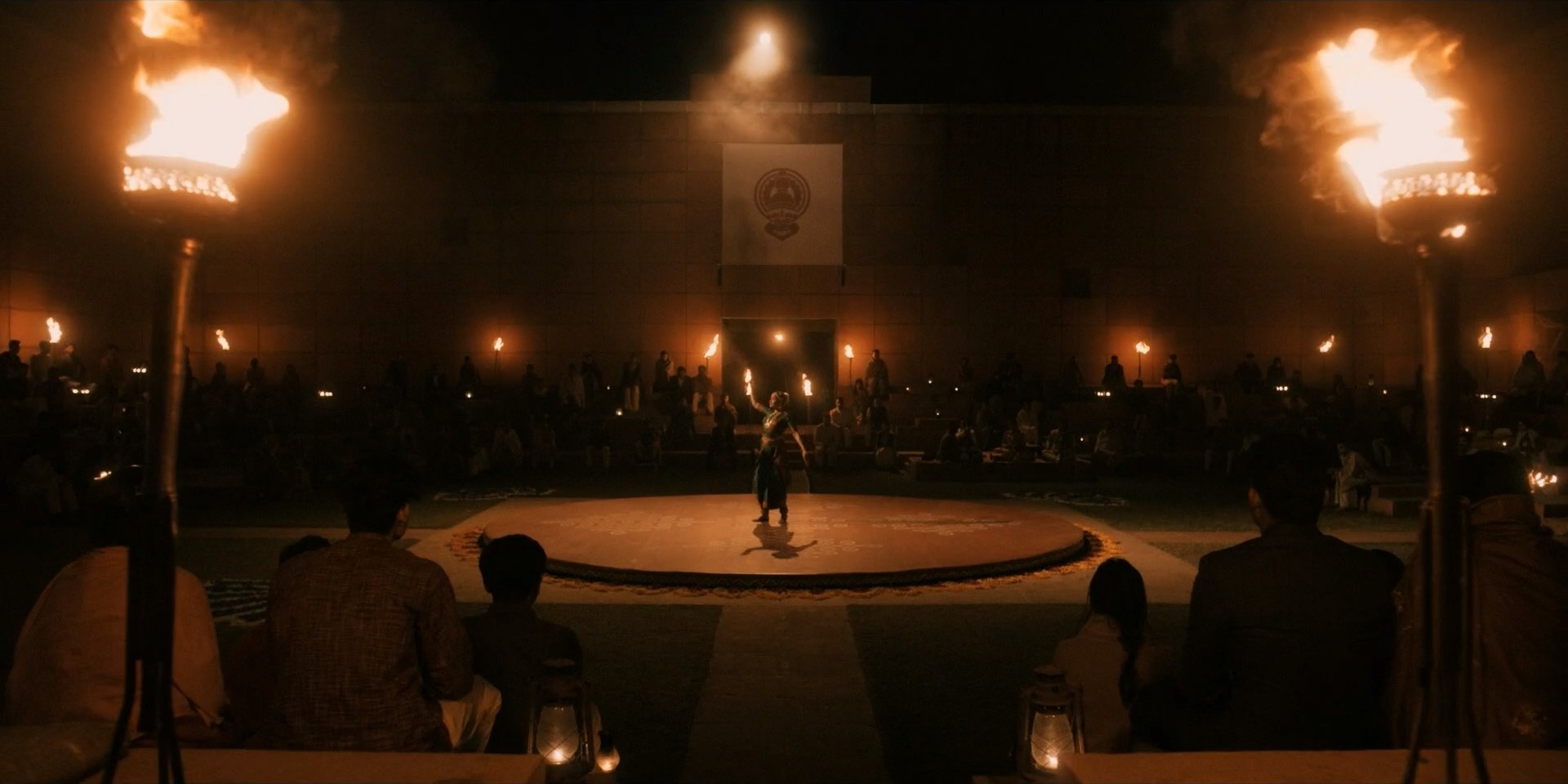 Rocket Boys ceremonial fire scene still